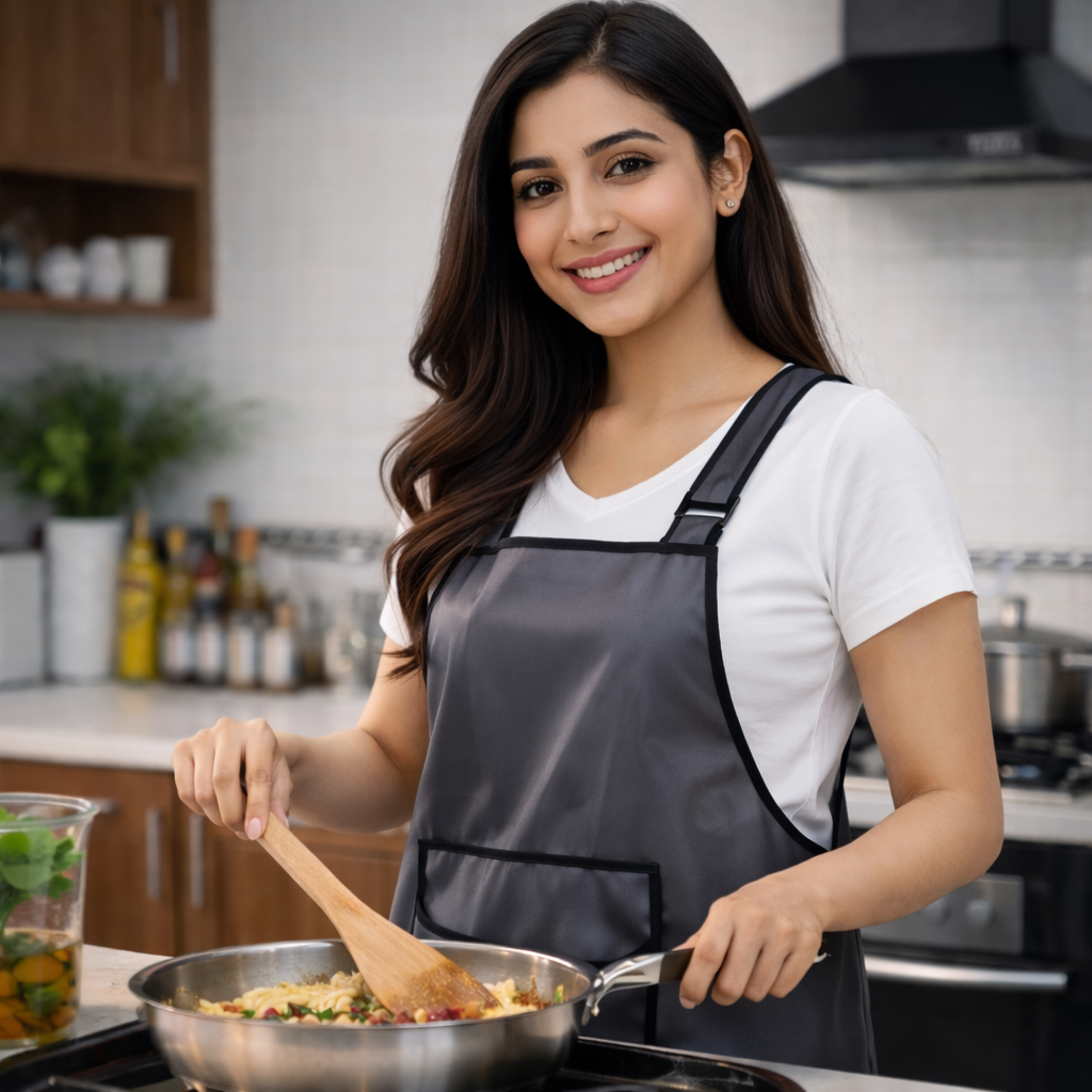 Multipurpose Transparent Kitchen Apron – Waterproof